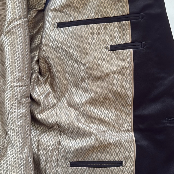 Men’s Paisley Sport Coat, Size 42 Reg-Slim Fit NWT - Picture 8 of 14